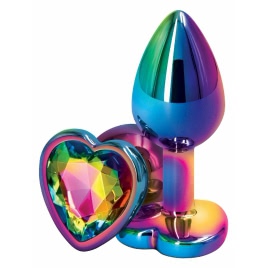 Anal Plug Rear Assets Multicolor Heart S DDS