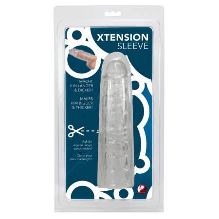 Manșon Prelungitor Penis XTension Transparent