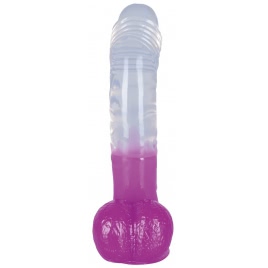 Dildo Realistic Jolly Ready Mate 19cm Transparent