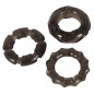 Set Inele Penis Stretchy Rings Negru