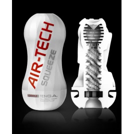 Masturbator Air Tech Squeeze Gentle Alb