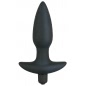 Vibrator Plug Medium Velvet Negru