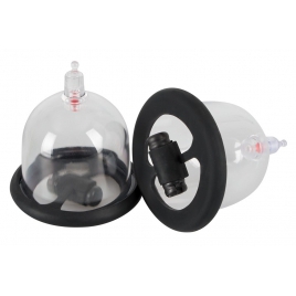 Cupe Vibratoare Pentru Sfârcuri Bad Kitty Transparent