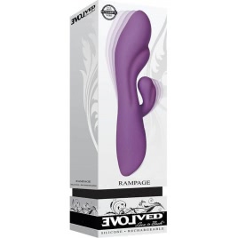 Vibrator Rabbit Rampage Silicon 19 cm Mov