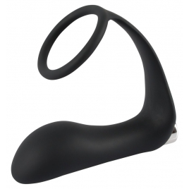 Vibrator Anal Cu Inel Black Velvets Negru