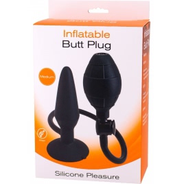 Inflatable Anal Plug M Negru