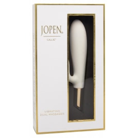Vibrator Callie Vibrating Dual Massager Alb