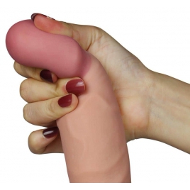 Vibrator The Ultra Soft Dude Natural