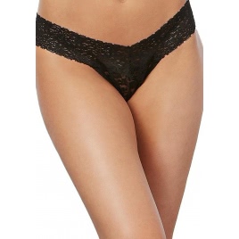 Chilot Dreamgirl Lace Thong Negru