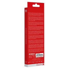 Set 4 Lumânări Teasing Wax Large Roșu