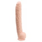Dildo Rambone Penis 17 Inch Natural