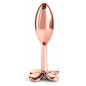 Rear Assets Clover Rose Gold, Dop Anal Din Aluminiu 9.2cm Auriu