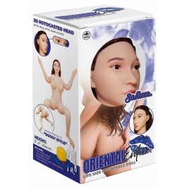 Păpușă Gonflabilă NMC 102 cm Față Asiatică 3D DDS