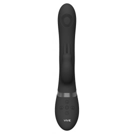 Rini Pulse Wave And Vibrating Dubla Actiune Negru