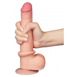 LoveToy Dildo Realist 22cm cu Ventuză