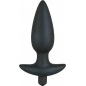 Anal Plug Cu Vibratii Black Velvet Large Negru