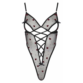 Body Passion Lovelia Negru L-XL