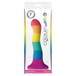 Dildo Multicolor Pride Edition Wave 17.5cm