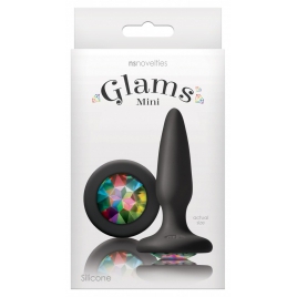 Anal Plug Glams Mini Rainbow Multicolor