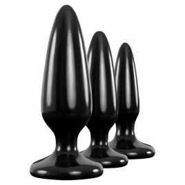 Set Anal Plug Trainer Kit Renegade Negru DDS