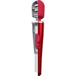 Caresse Pro Wand 8000rpm - 5 Moduri, IPX7, 120 Min Roșu
