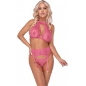 Set Cottelli Collection Suave Roz L-XL