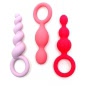 Set Satisfyer Anal Plugs Multicolor