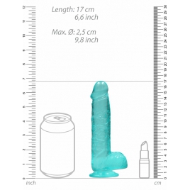 Dildo Realistic 17cm Turcoaz