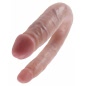 Dildo Dublu King Penis Small Double Trouble Natural