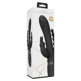 Rini Pulse Wave And Vibrating Dubla Actiune Negru