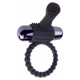 Inel cu Vibratii Fantasy C-Ringz Silicone Negru DDS