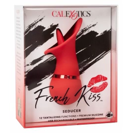 Vibrator Clitoris French Kiss Seducer Roșu