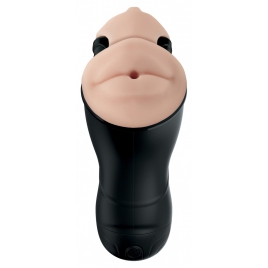 Masturbator Dublu PDX Elite Negru