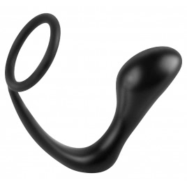 Penis Ring Plug Gasm Negru