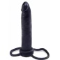 Strap-On PipeDream Double Trouble Negru