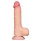 LoveToy Sliding Skin Dildo 20 cm Realist Nude