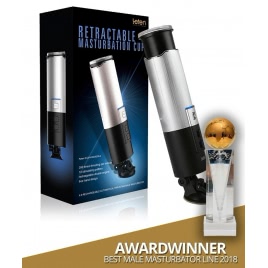 Leten X-9 Retractable Super Masturbator Negru