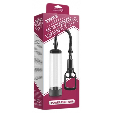 Pompă Maximizer Worx VX1-Power Negru