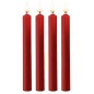 Set 4 Lumanari Teasing Wax Large Rosu
