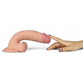 Vibrator The Ultra Soft Dude Natural