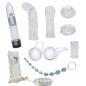Set Jucarii Sexuale Crystal Transparent