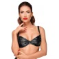 Sutien Noir Carmen Wetlook Negru S