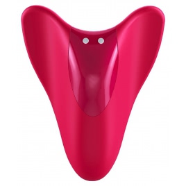 Vibrator High Fly Finger Satisfyer Roșu