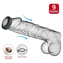 Crazy Bull Brodan Inel Din Silicon Negru Flexibil