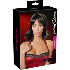 Perucă Cottelli Collection Choppy Black Wig