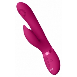 Aimi Pulse Wave and Vibrating Punctul G Rabbit Roz