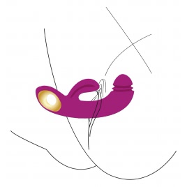 Harmony DualTouch – Vibrator punct G Dual, 9 Moduri, 60min Mov