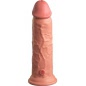Dildo Dual Density 22cm King Elite realist cu ventuză