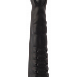 X Men Plug Anal PVC Negru cu Ventuză, 59 cm, Stimulare
