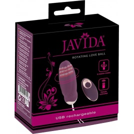 JAVIDA Ou Vibrator Rotativ 8 Moduri Reîncărcabil Mov